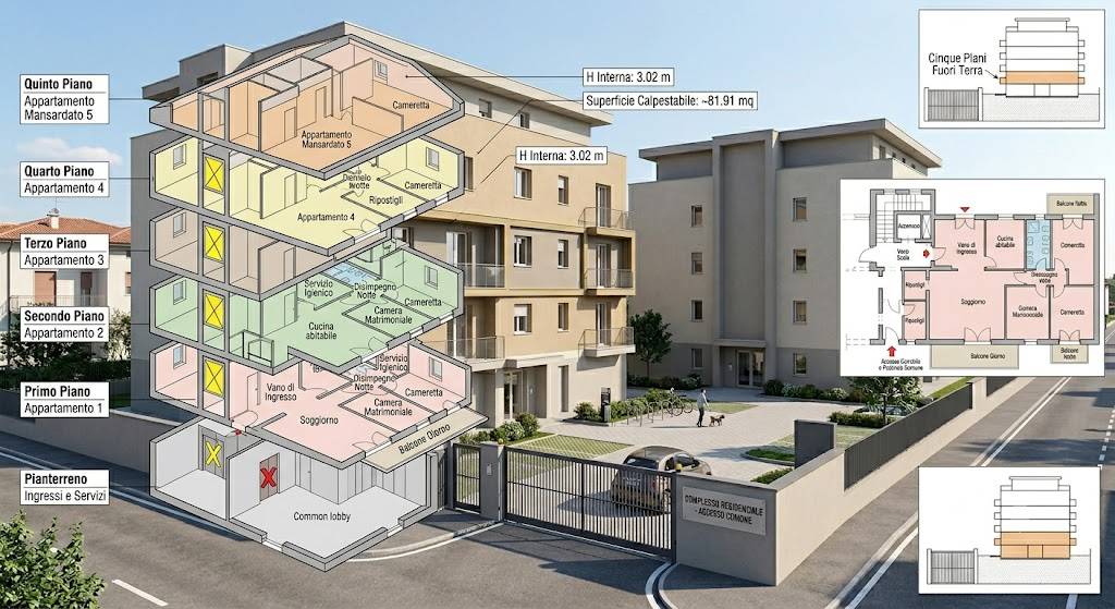 Appartamento in vendita a Firenze, Isolotto