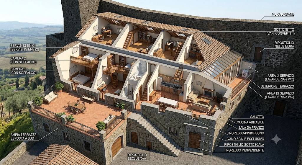 Appartamento in vendita a Pistoia