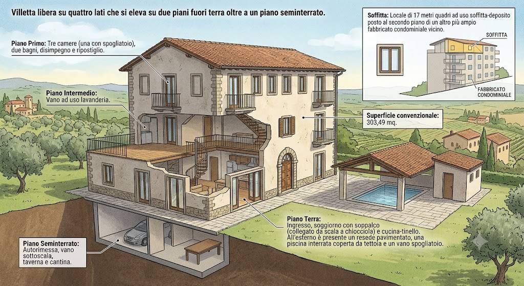 Casa singola in vendita a Pistoia