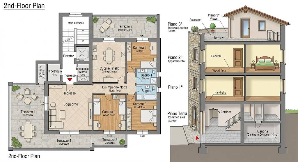 Appartamento in vendita a San Miniato