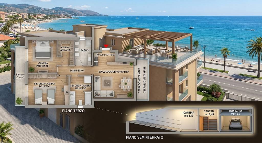 Appartamento in vendita a Pomezia