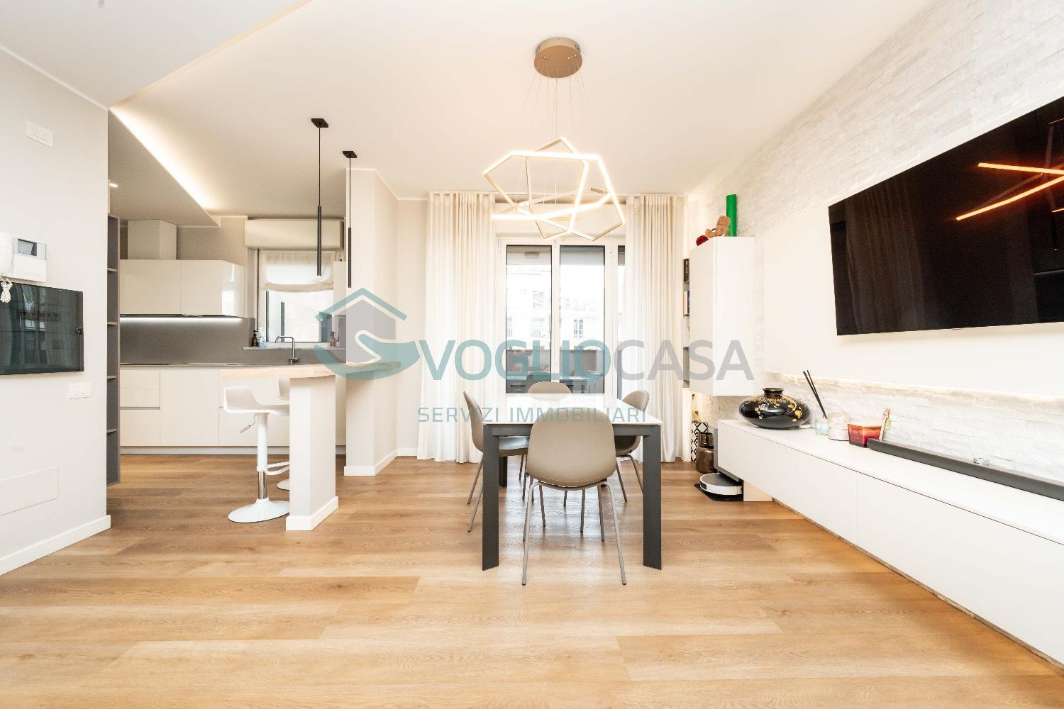 Trilocale ristrutturato a Milano