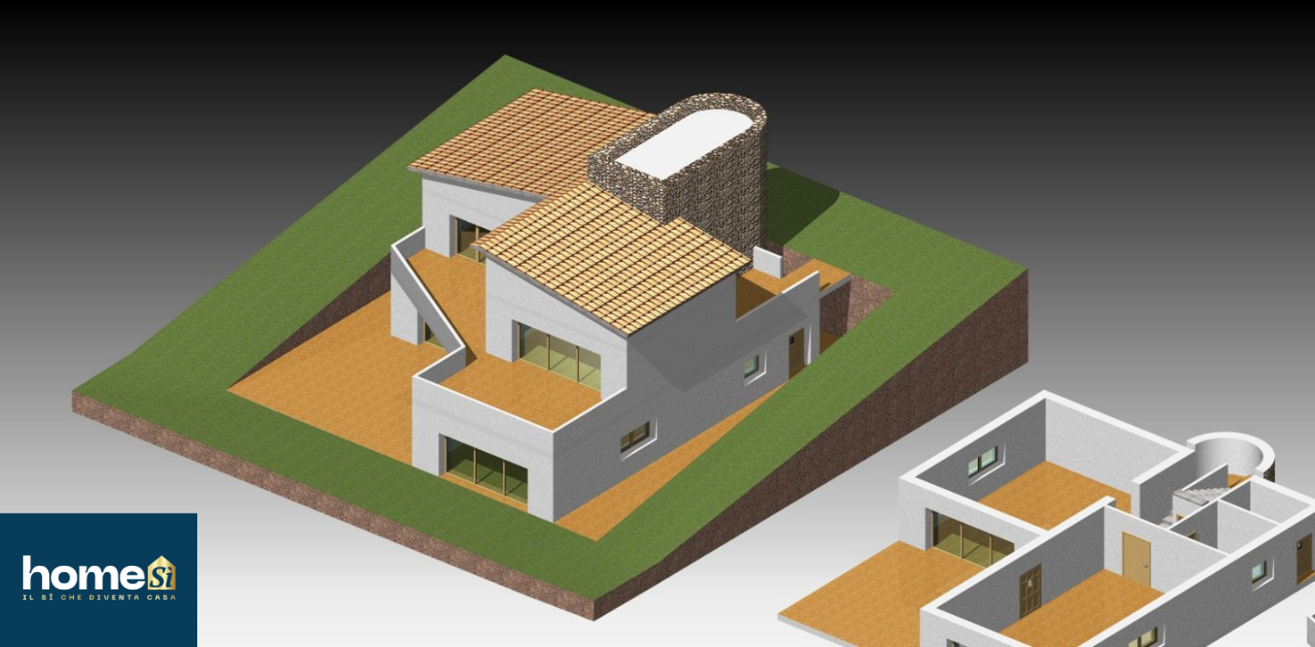 Villa con giardino a Capaci