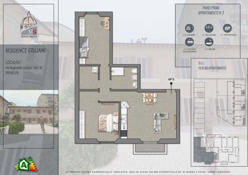 Appartamento in vendita a Firenze