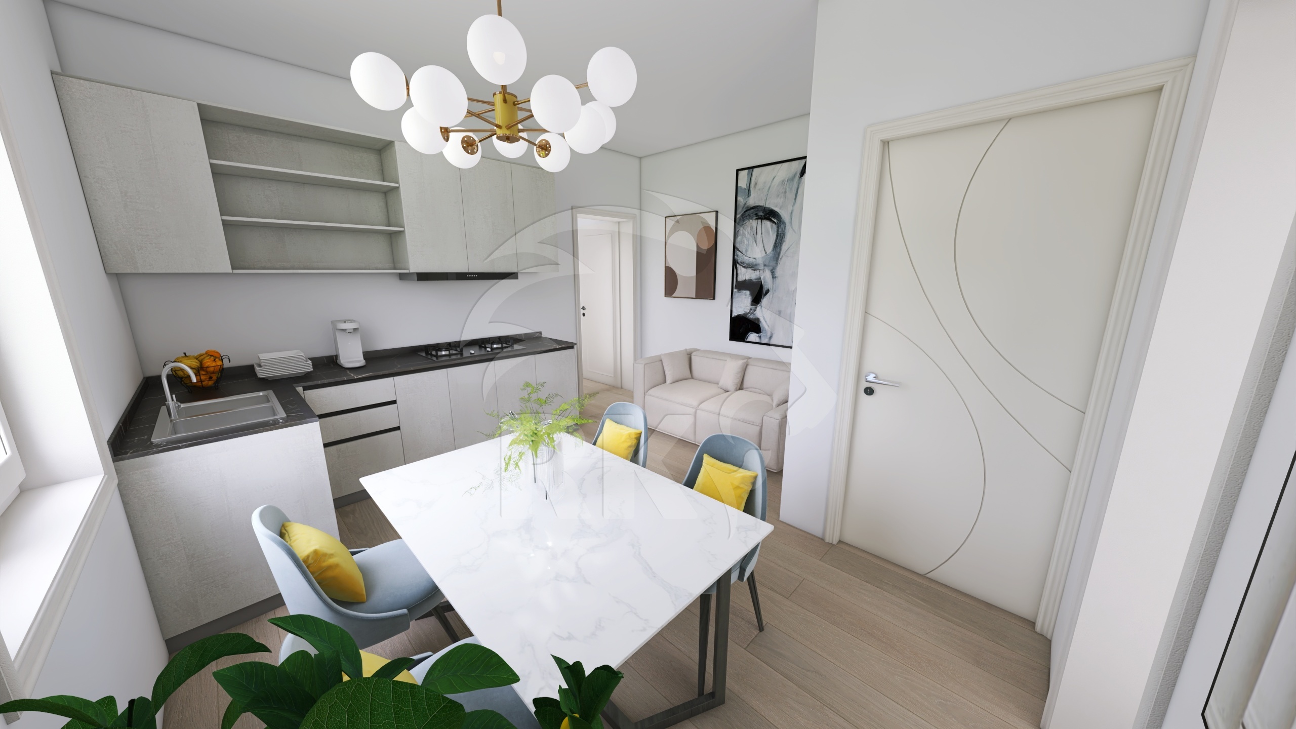 Trilocale con terrazzo in via del greto 1, Bologna