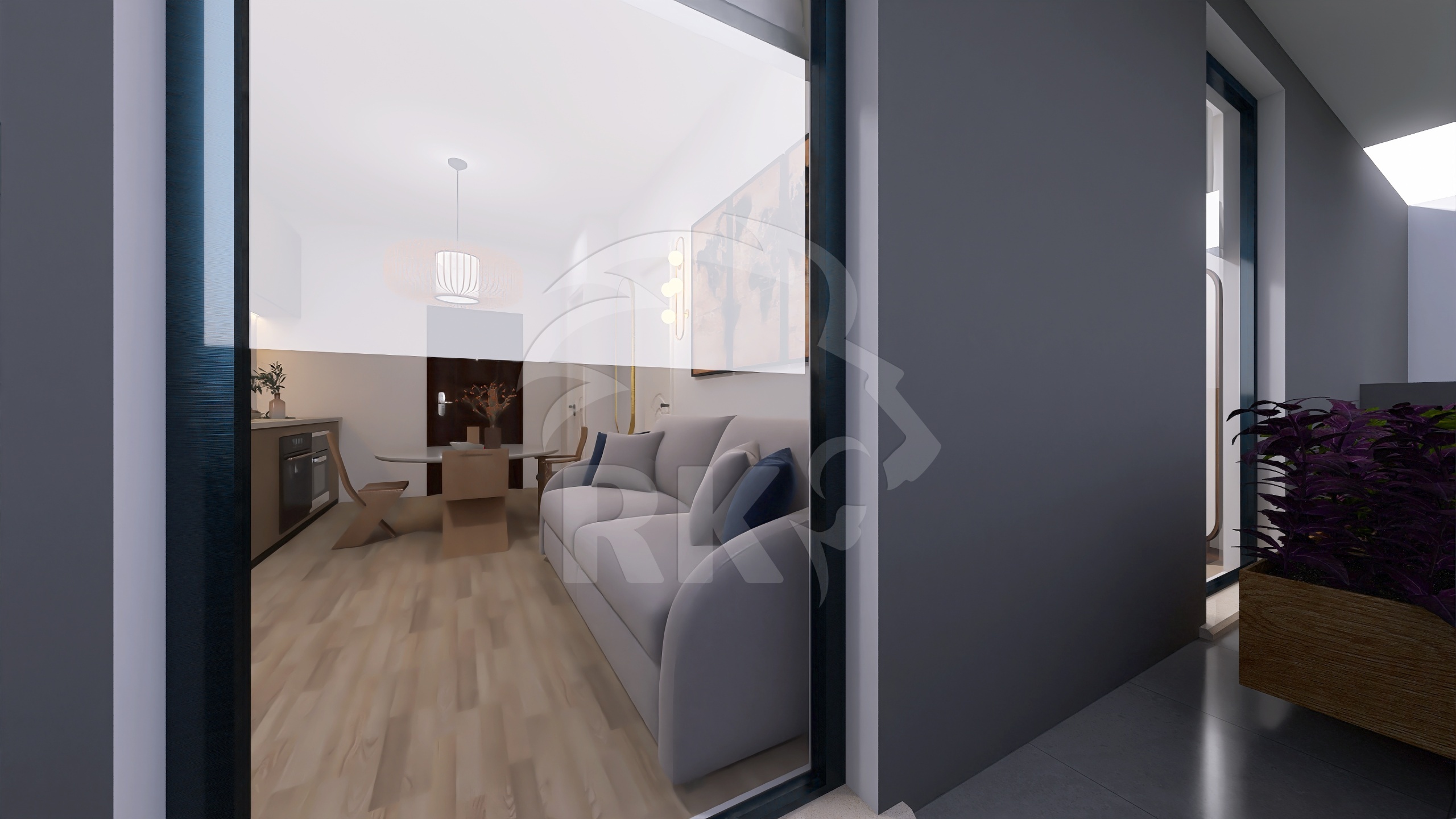 Bilocale ristrutturato in via galliera 55, Bologna