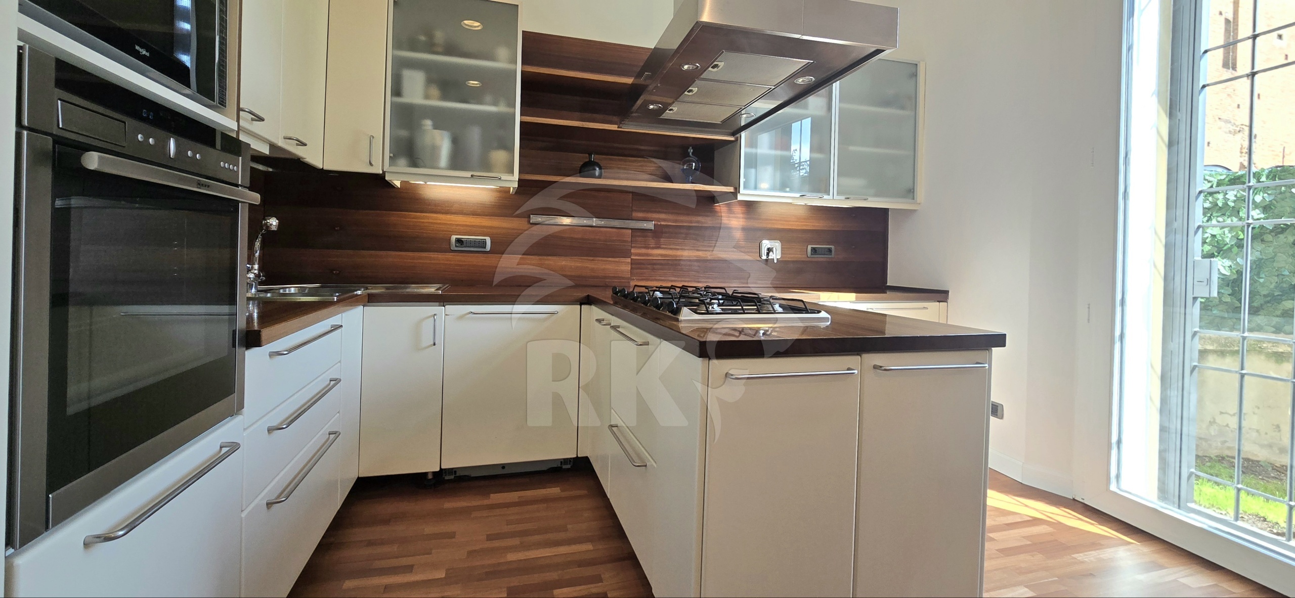 Trilocale con giardino a Bologna