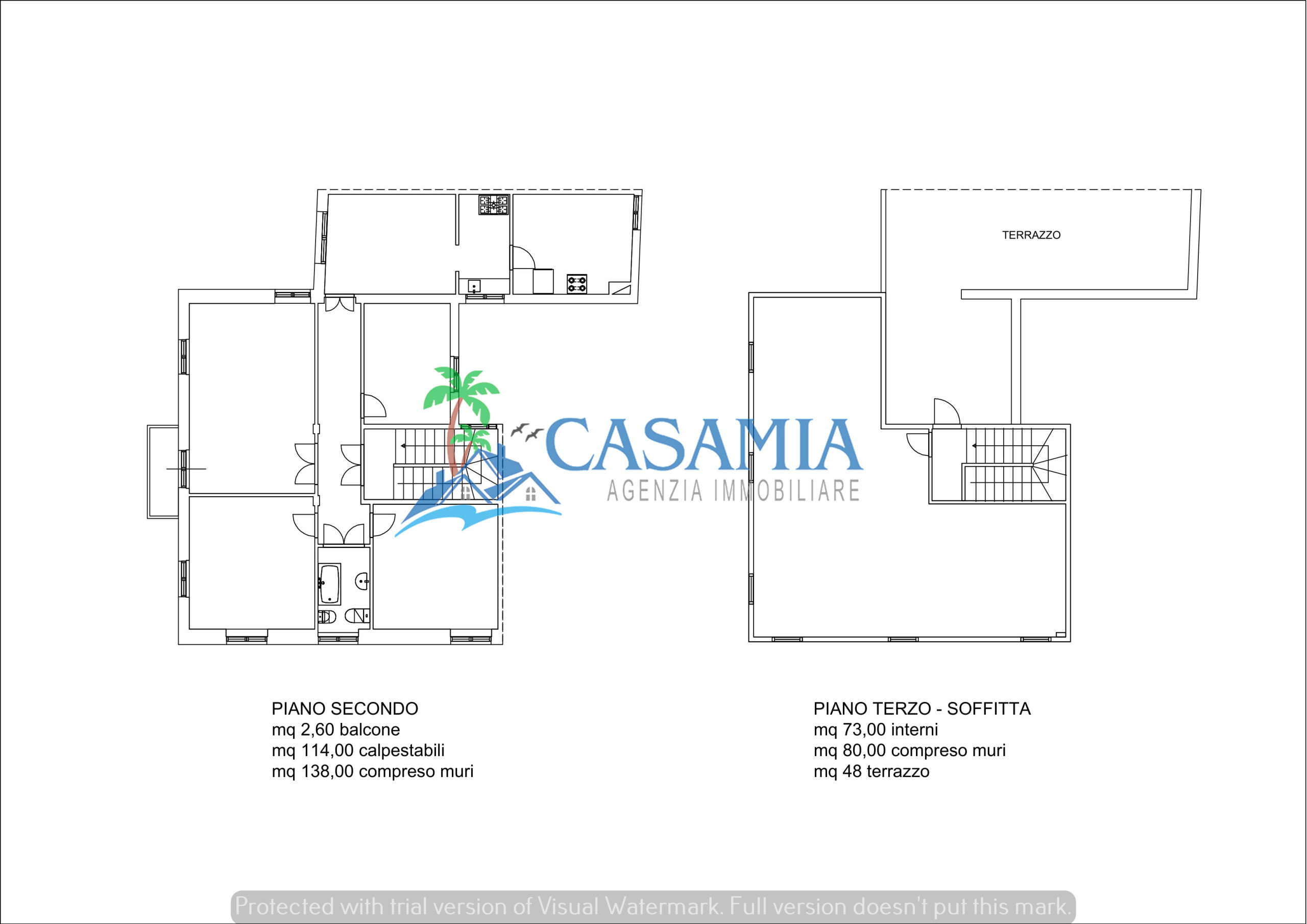 Quadrilocale con terrazzo a San Benedetto del Tronto