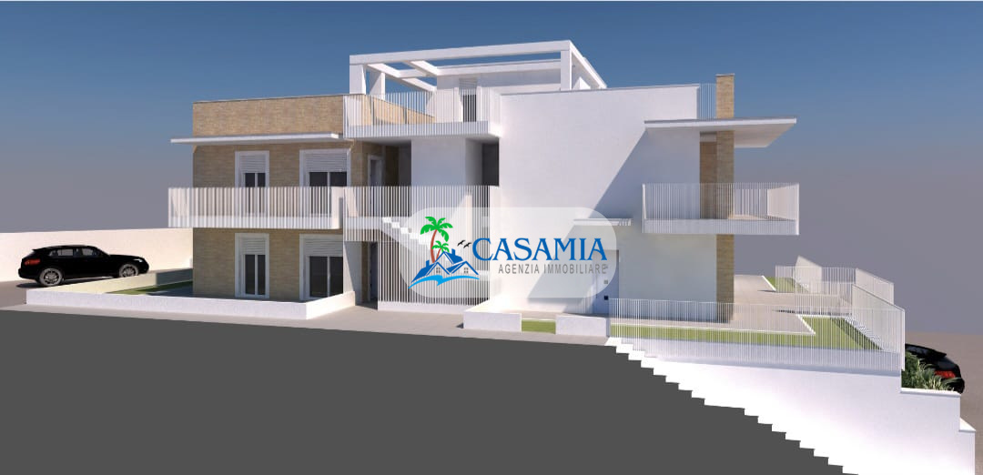 Bilocale con giardino a Grottammare