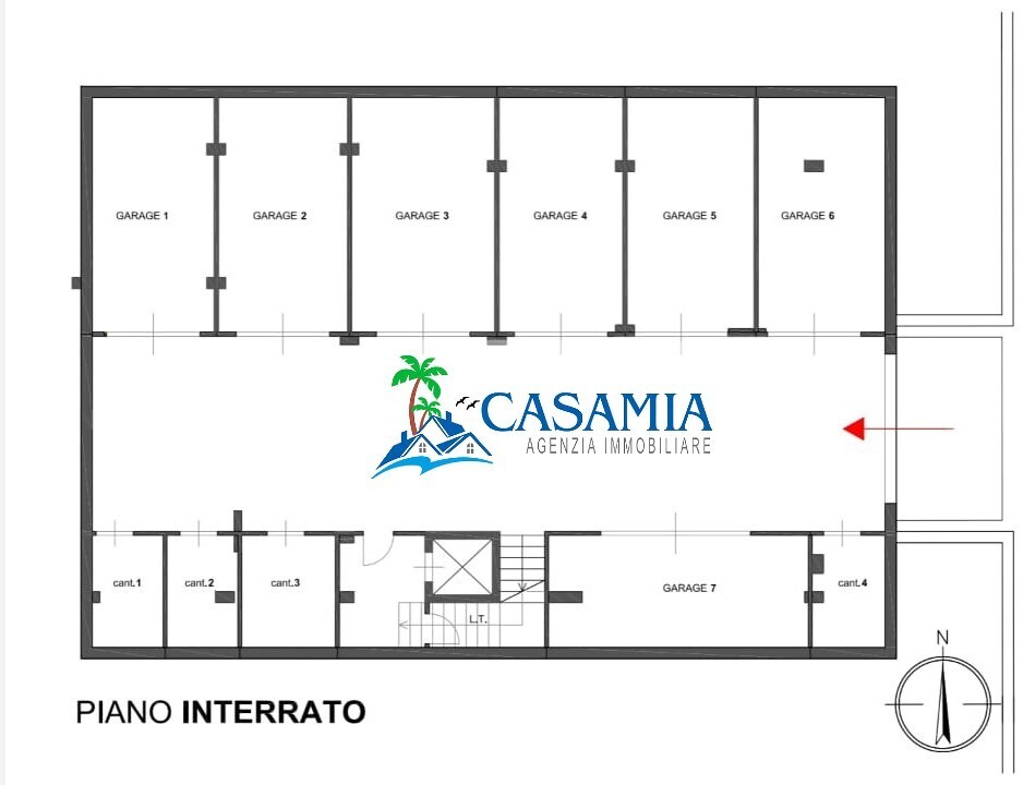 Bilocale con giardino a Grottammare
