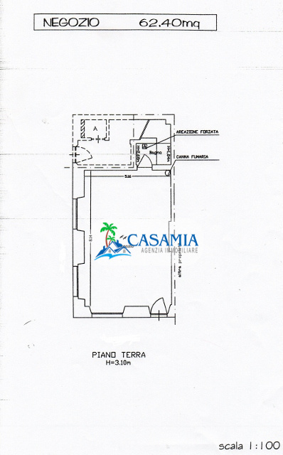 Locale commerciale in vendita in via bezzecca 30, San Benedetto del Tronto