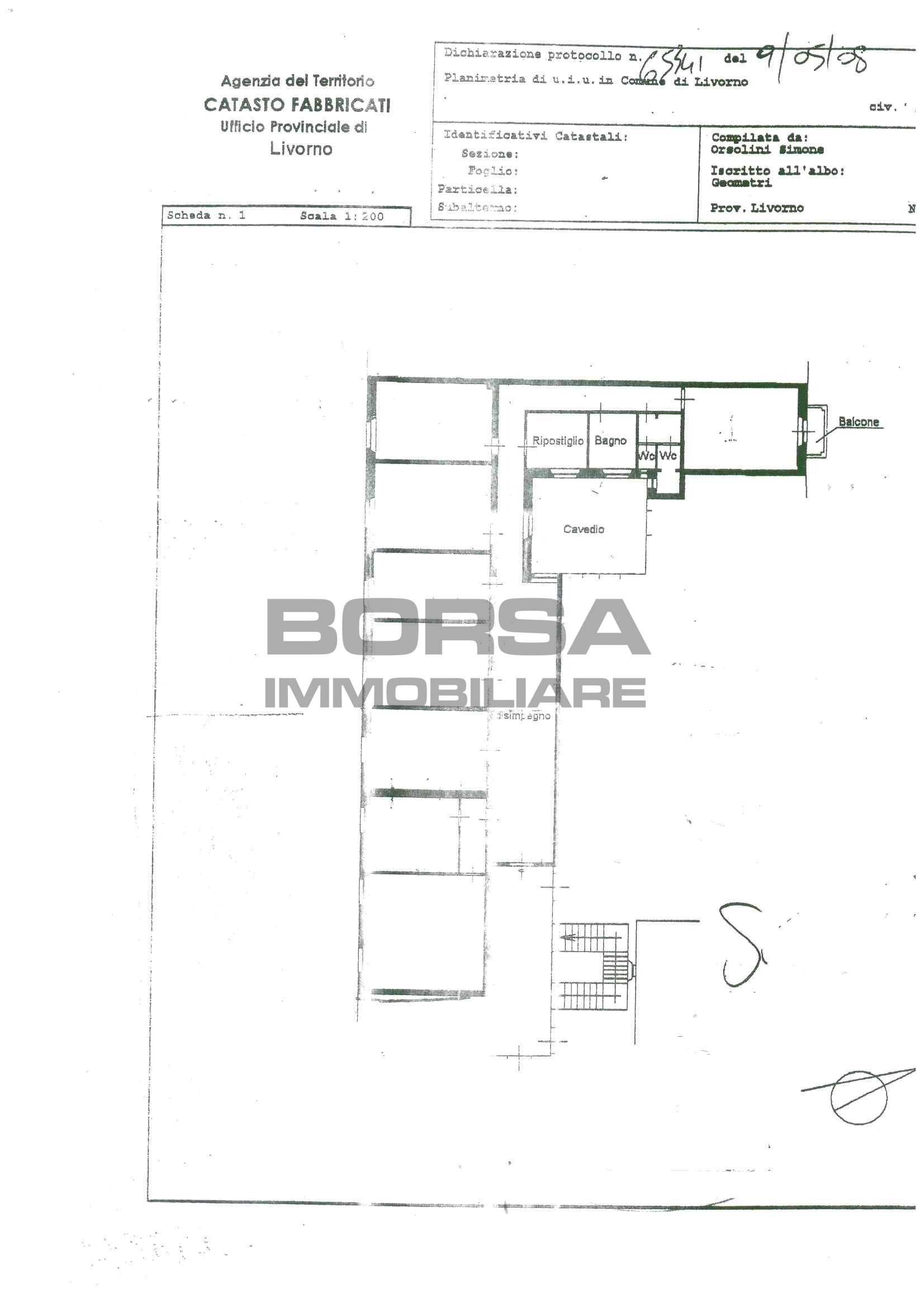 Appartamento da ristrutturare in via indipendenza, Livorno