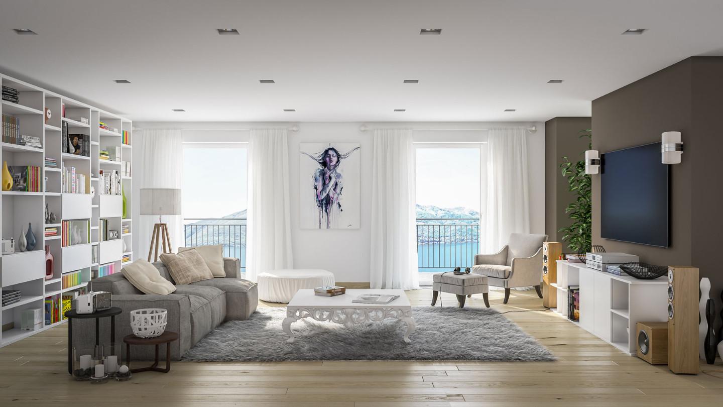 Villa con giardino a Montale