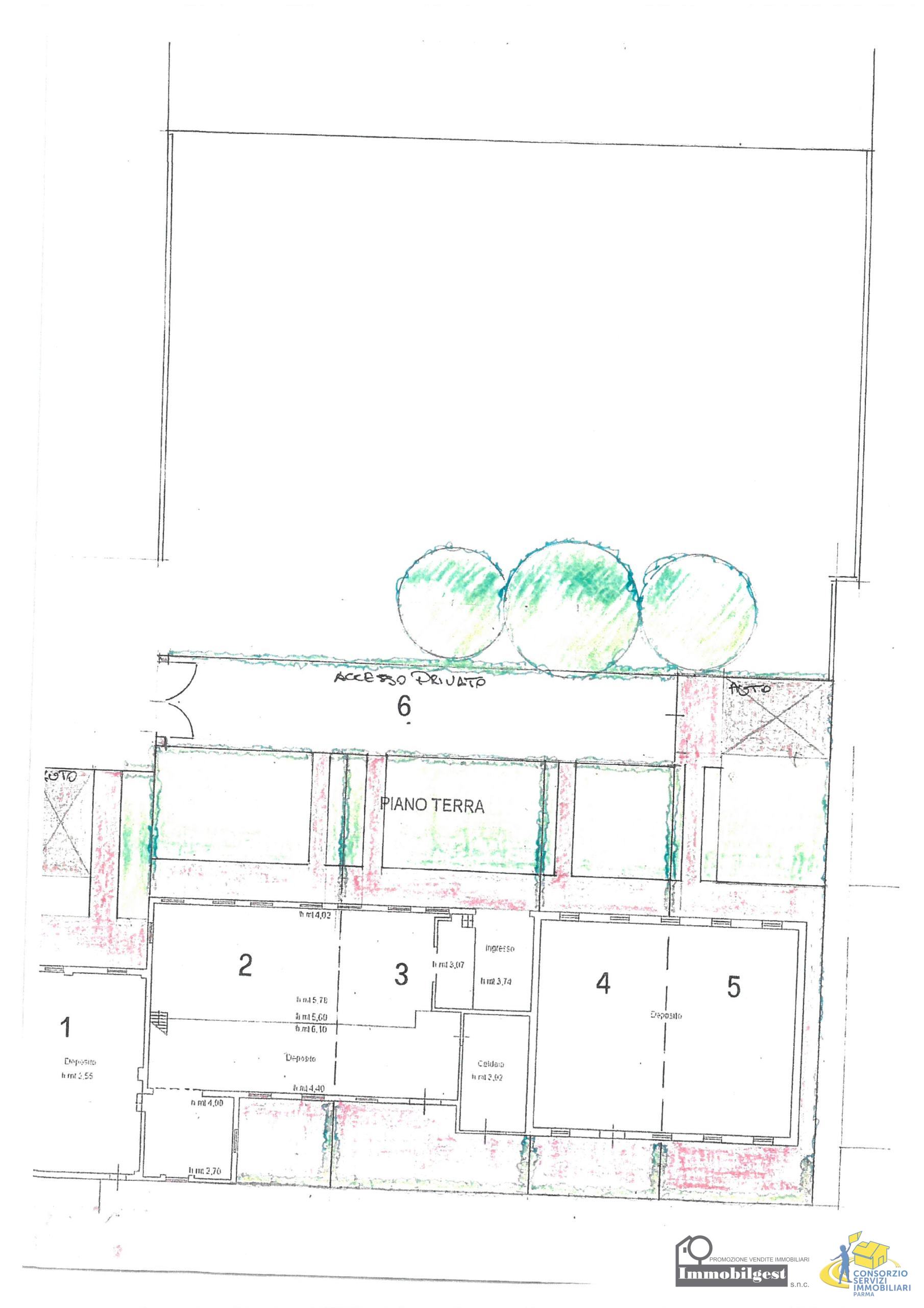 Casa indipendente da ristrutturare in strada del fienile 30, Sorbolo Mezzani