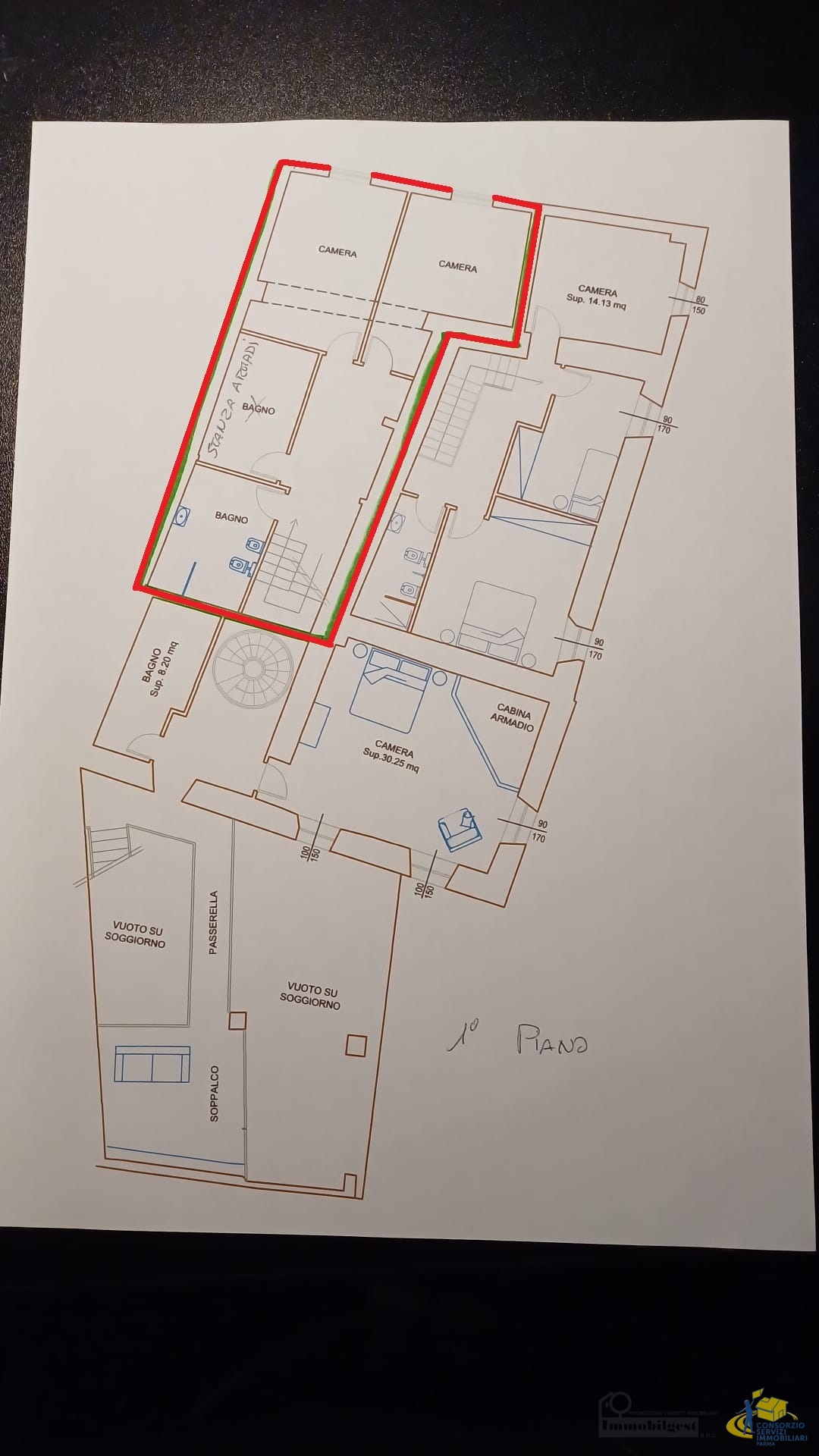 Casa indipendente da ristrutturare in strada casatico 38, Parma