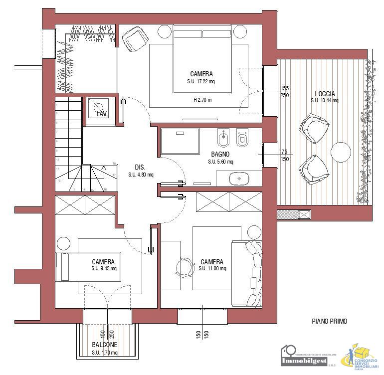 Quadrilocale nuovo in via nicola calipari, Parma