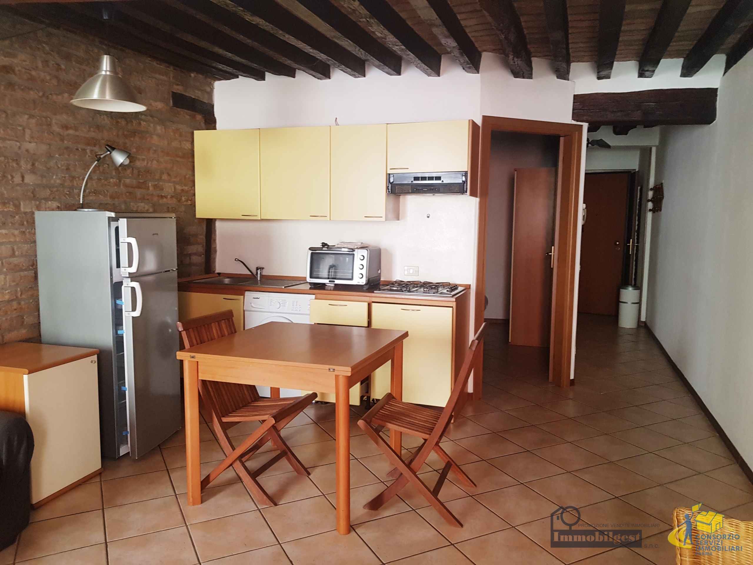 Bilocale in affitto in borgo regale 19, Parma