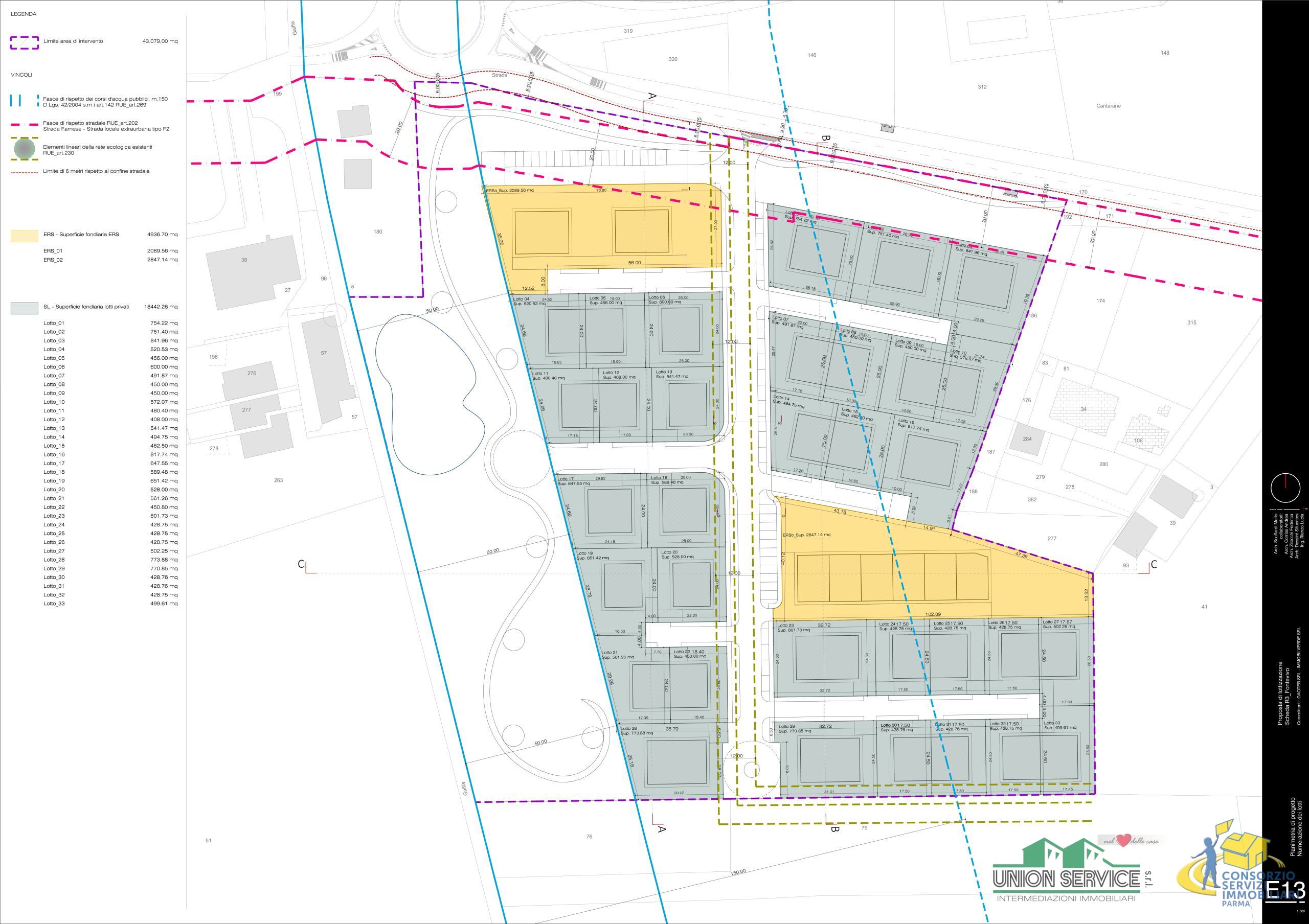 Terreno Edificabile classe A4 in strada provinciale busseto 11, Fontevivo