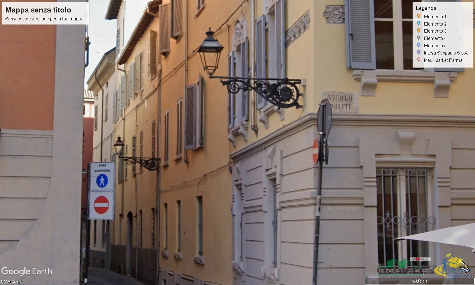 Attico con terrazzo in vicolo san tiburzio, Parma