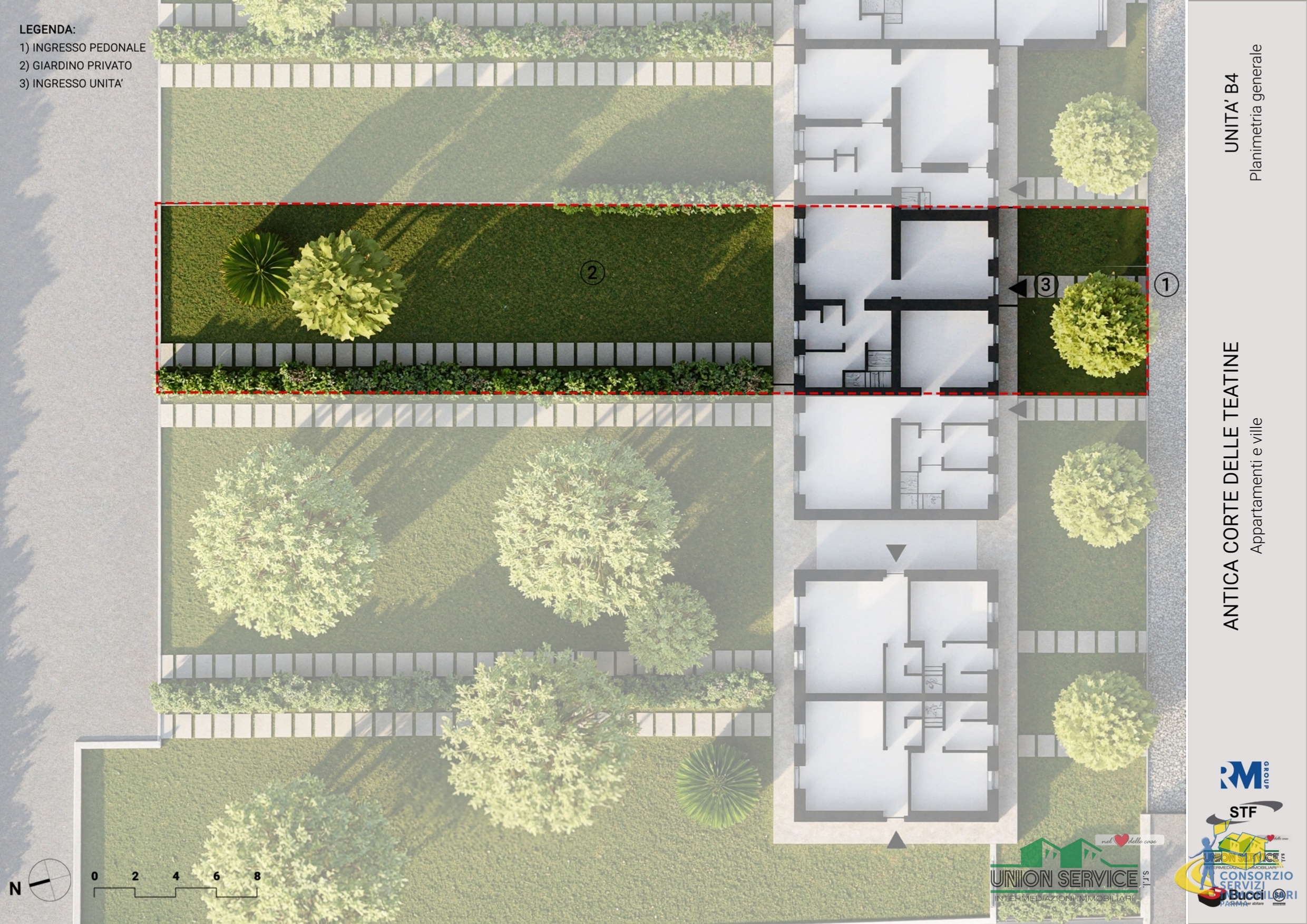 Casa indipendente con giardino in strada consortile, Parma