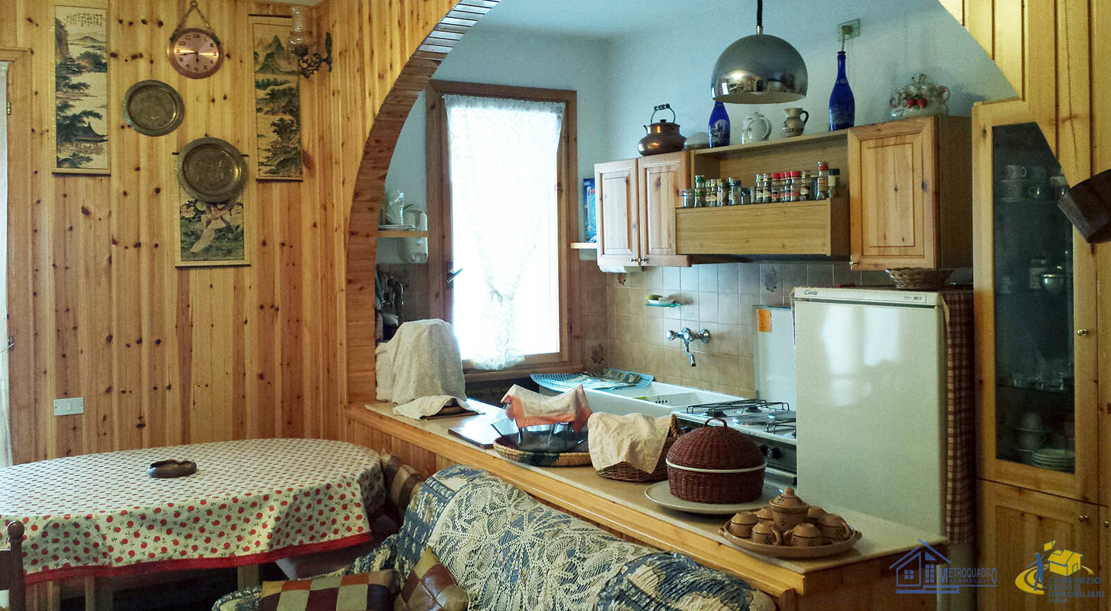 Trilocale con box a Monchio delle Corti