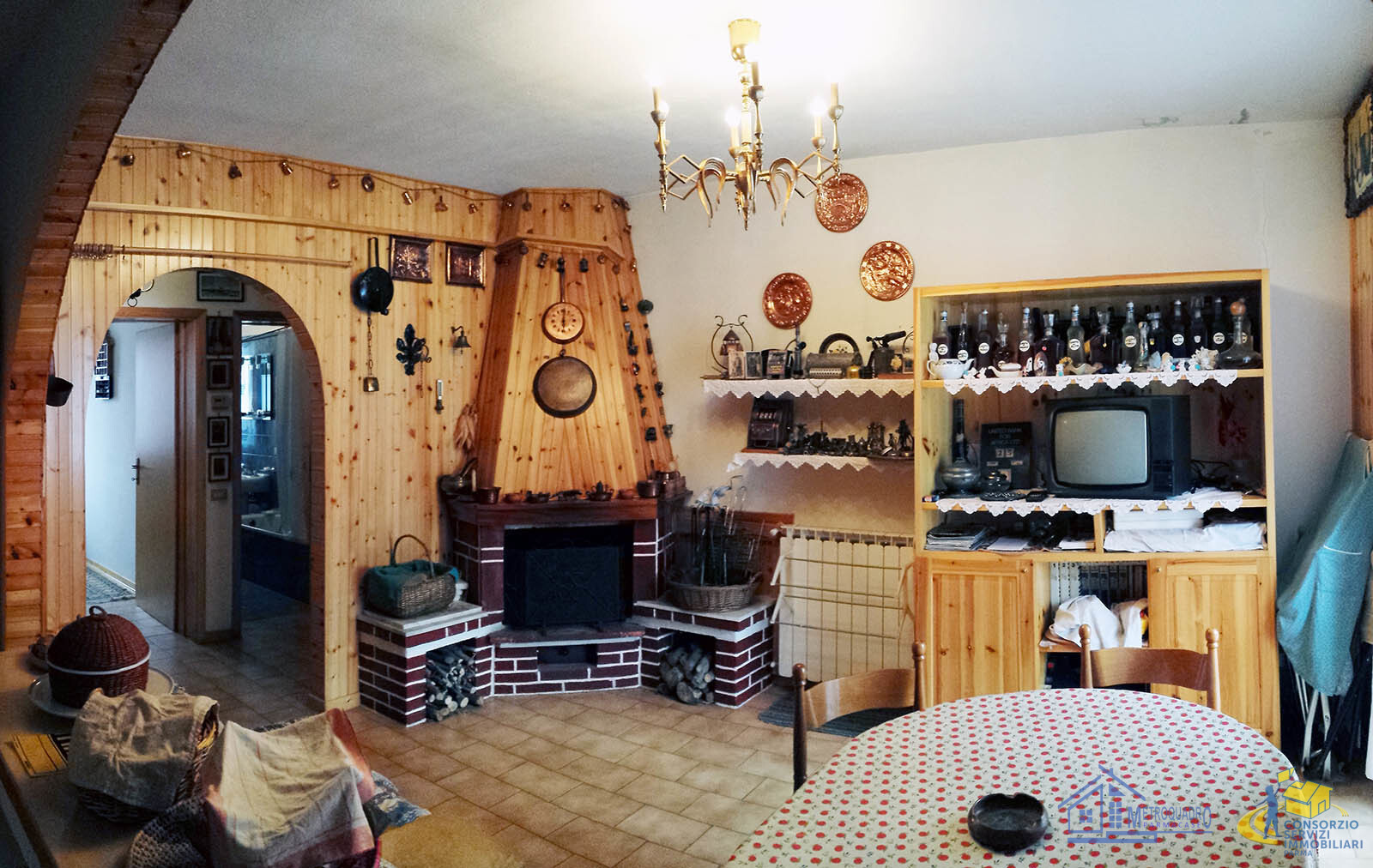 Trilocale con box a Monchio delle Corti