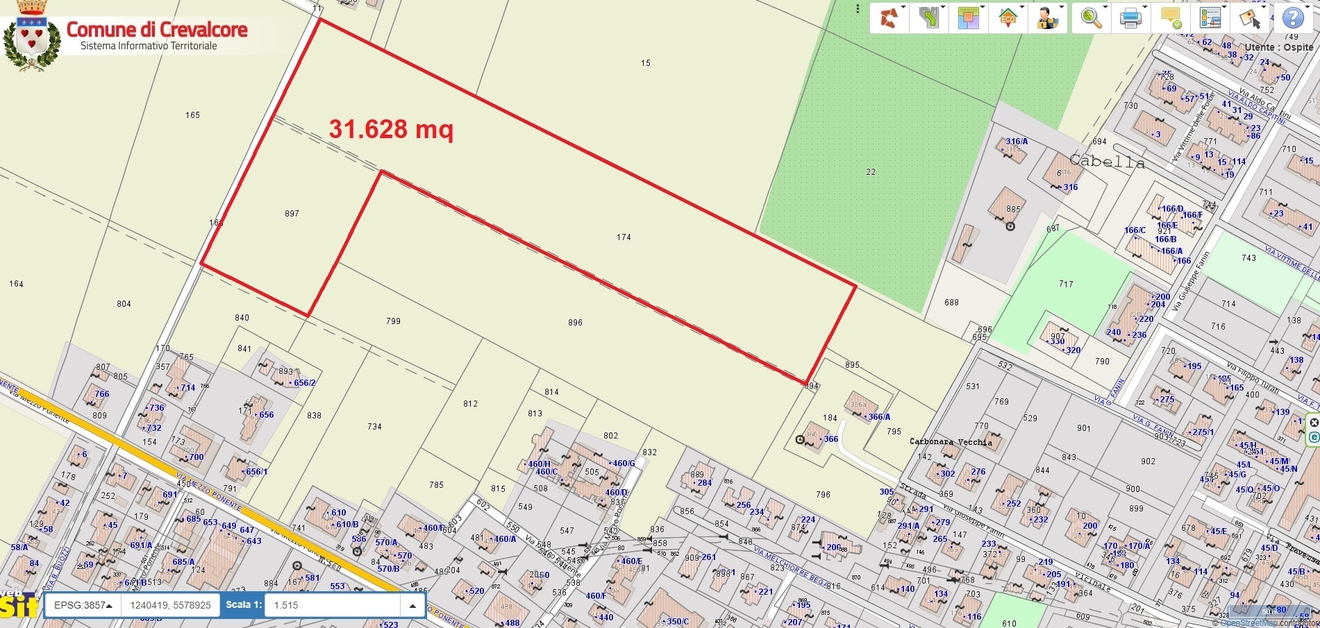 Terreno Agricolo in vendita in via di mezzo ponente 714, Crevalcore