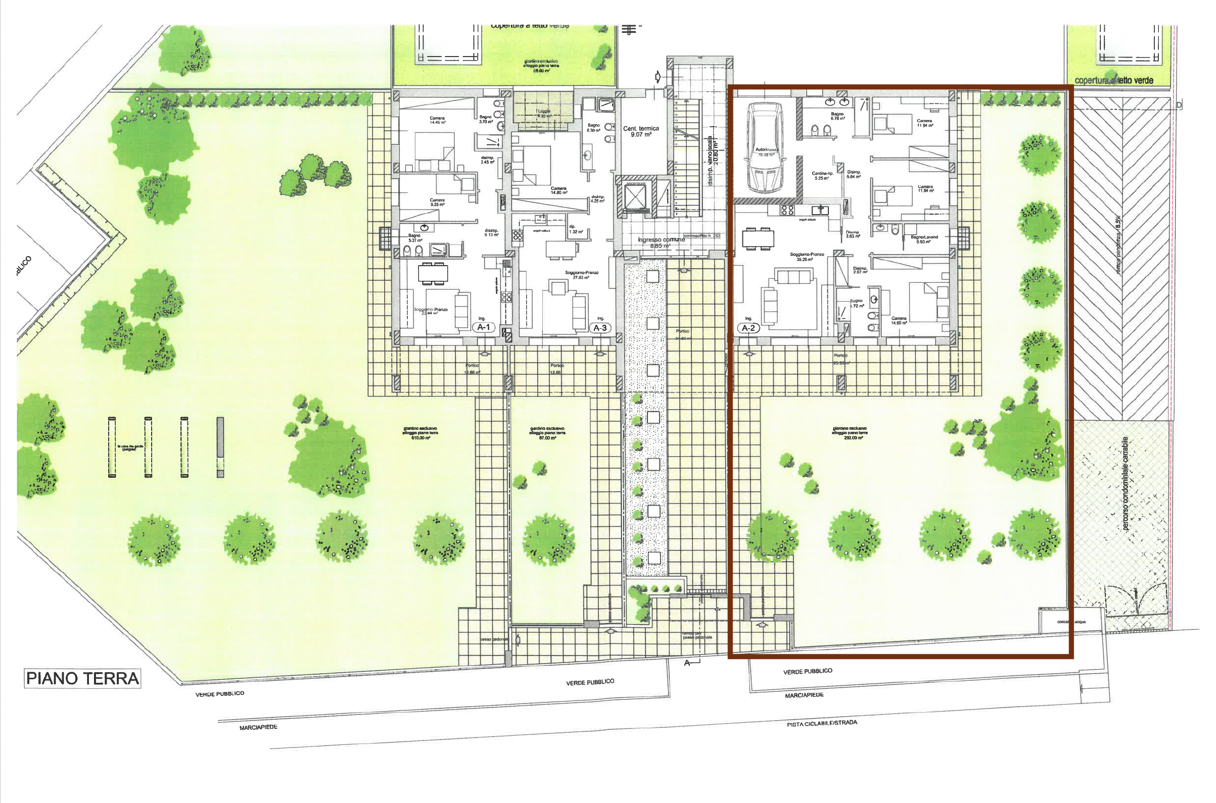 Quadrilocale con giardino in via ferrara, Cesena