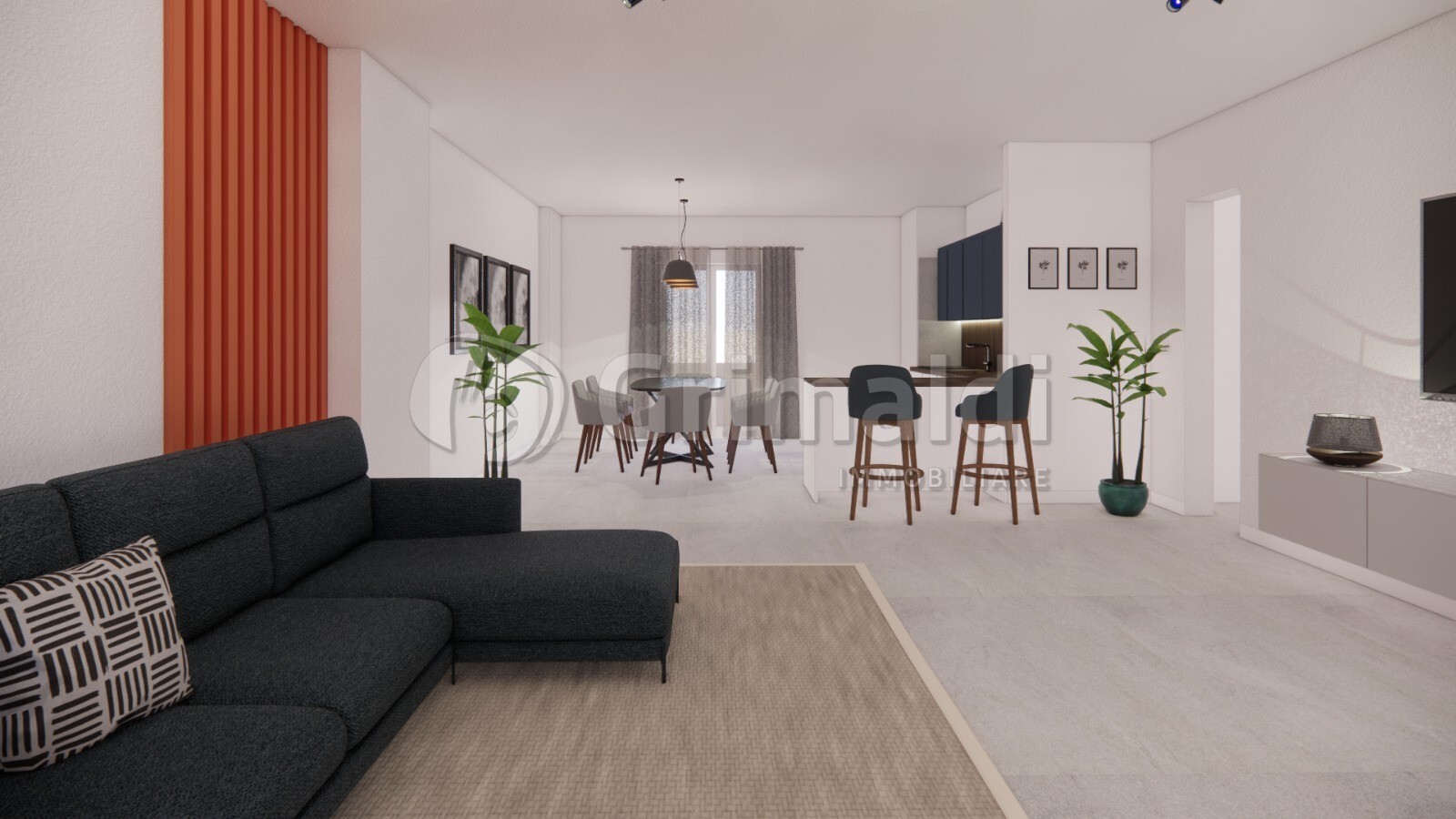 Villa con giardino a Parete