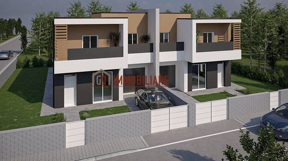 Villetta Bifamiliare in vendita a Montebelluna, San Gaetano