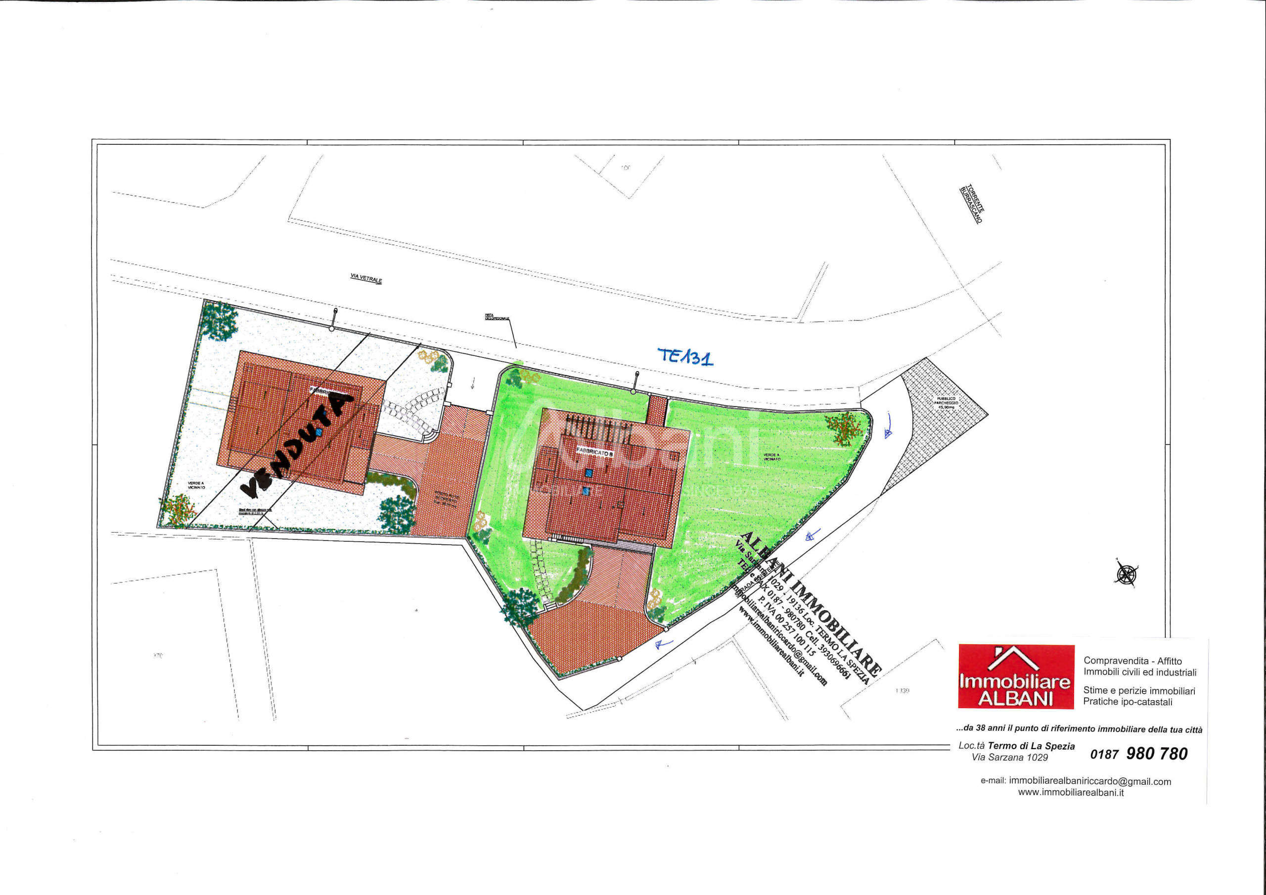 Terreno Edificabile con giardino a Beverino