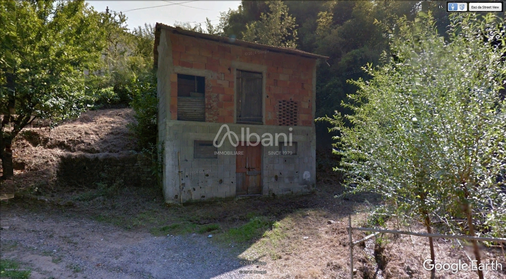 Magazzino con giardino a Mulazzo