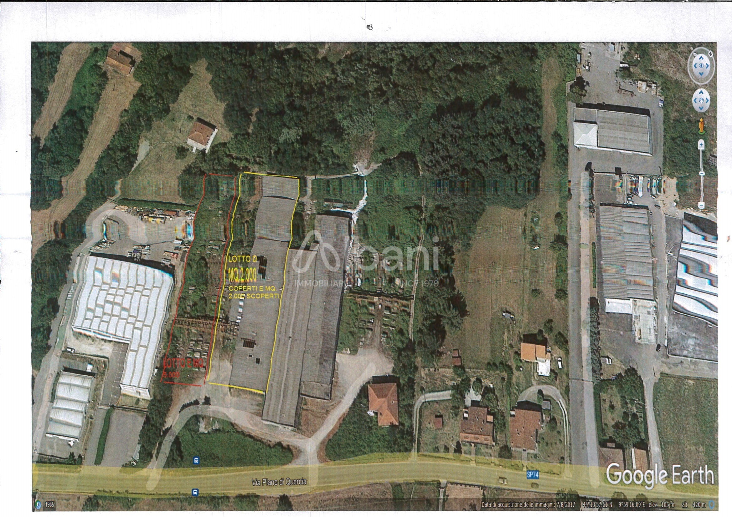 Capannone in affitto a Aulla