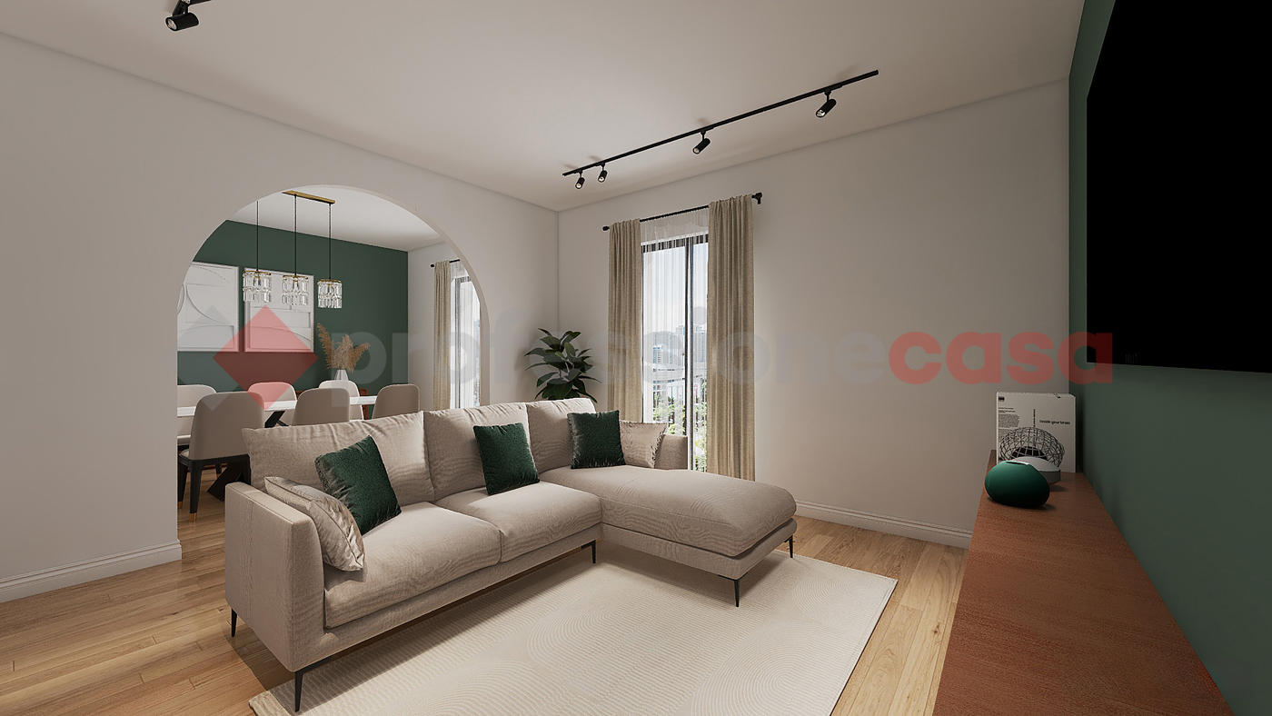 Trilocale con giardino a Roma