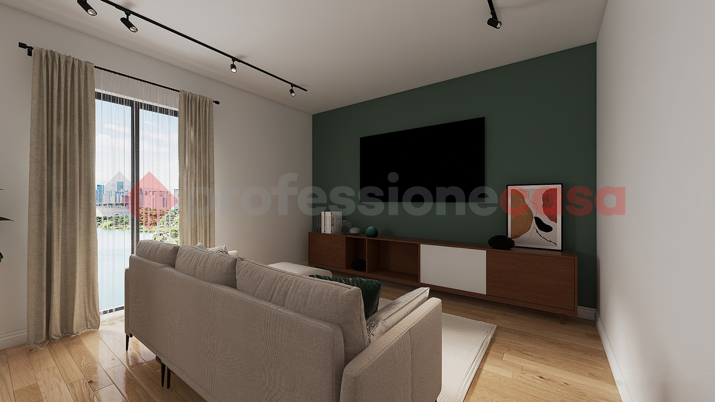 Trilocale con giardino a Roma