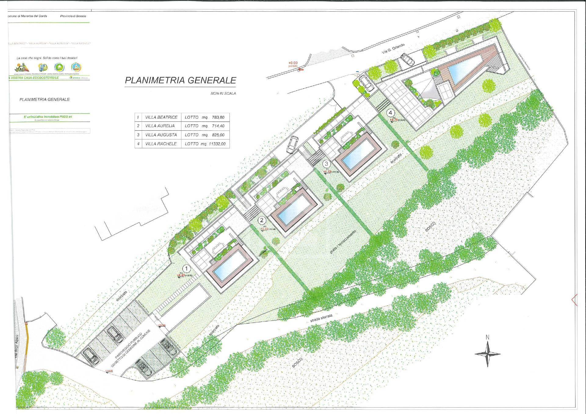 Terreno Edificabile in vendita a Manerba del Garda, Montinelle