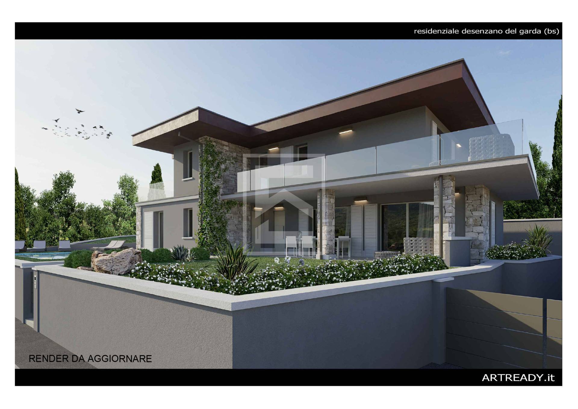 Villetta bifamiliare in vendita a Desenzano del Garda