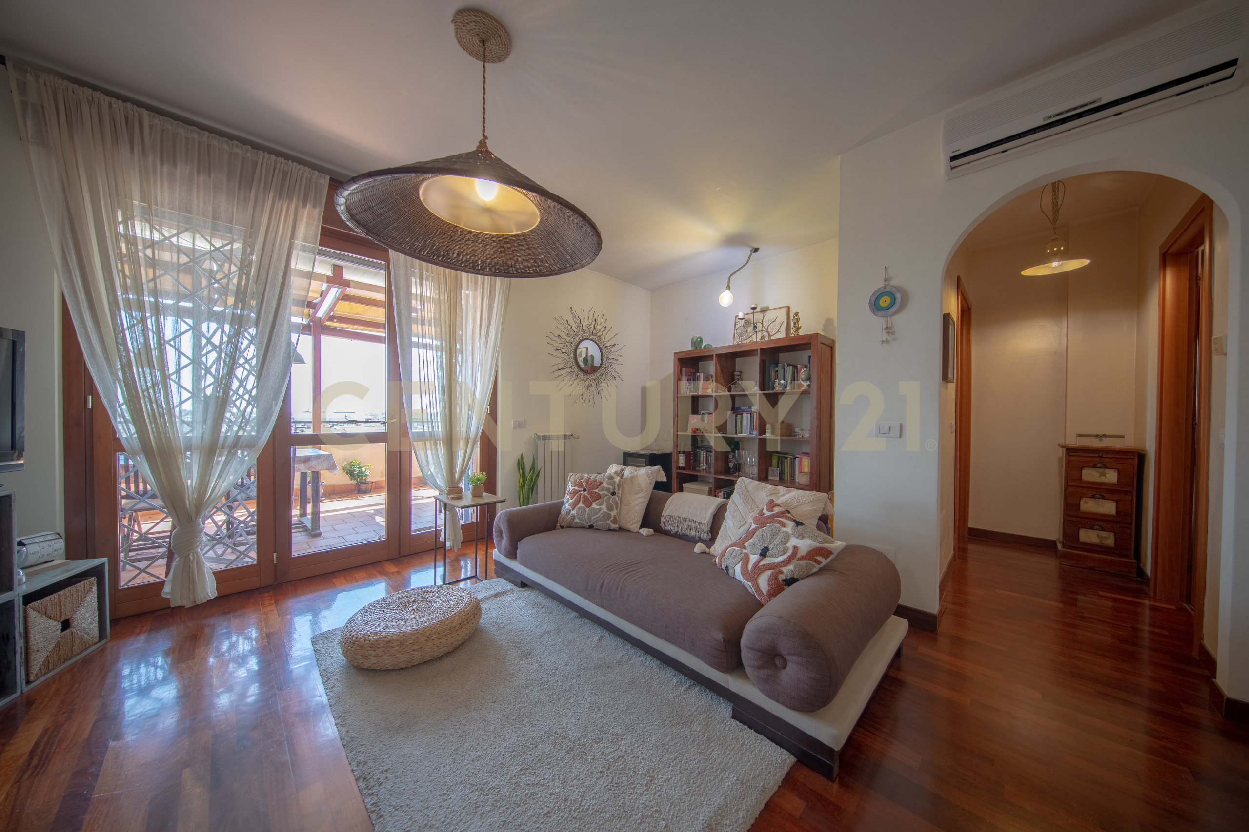 Trilocale con giardino in via ida baccini 42, Roma