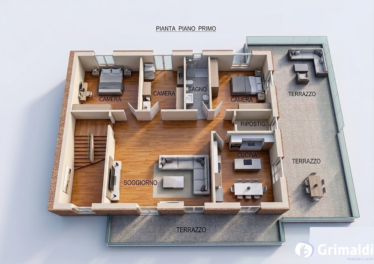 Casa indipendente con giardino in via san giorgio 13, Tricerro