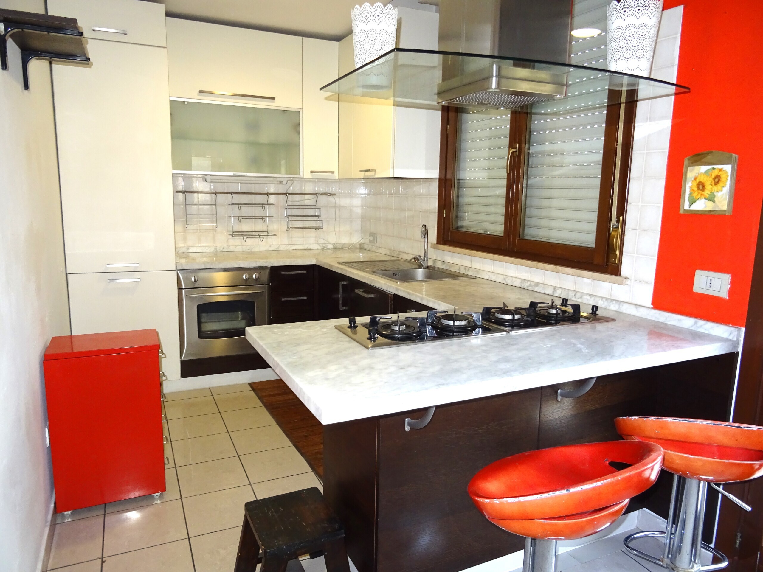 Trilocale con terrazzo, Senigallia borgo molino