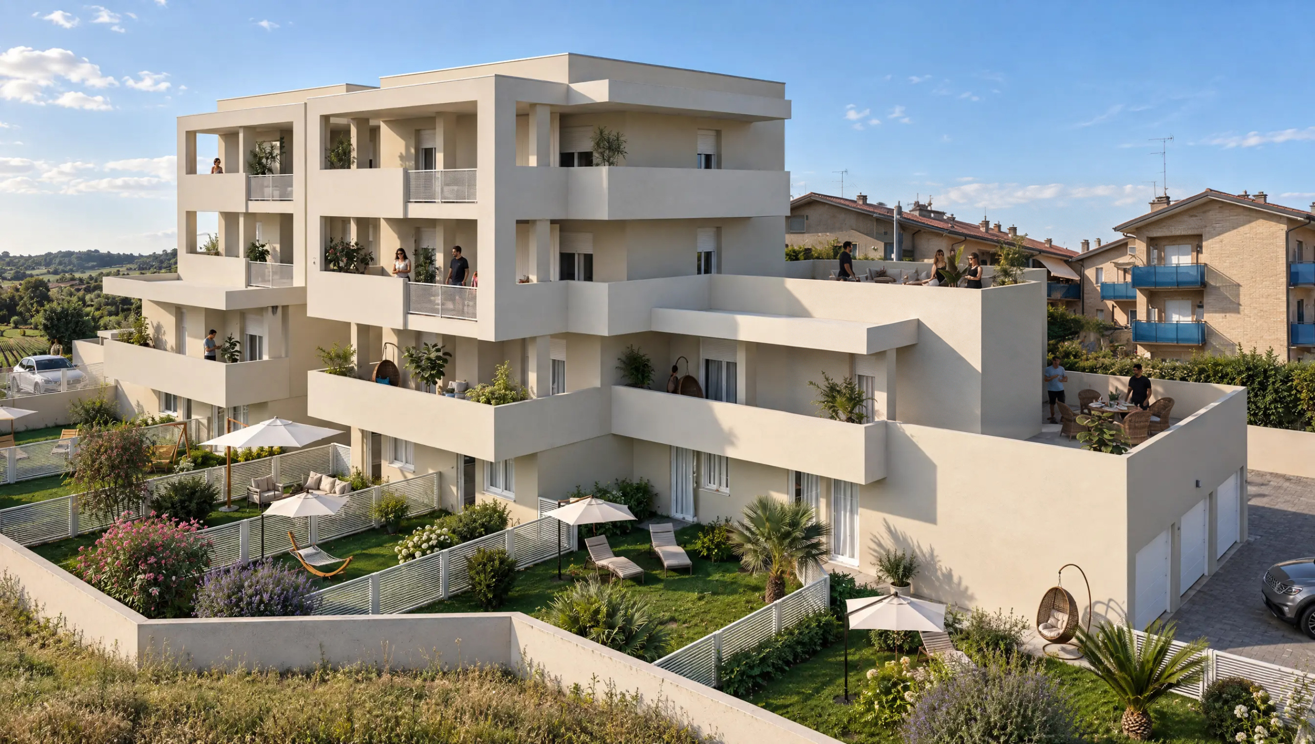 Quadrilocale con giardino, Senigallia borgo ribeca