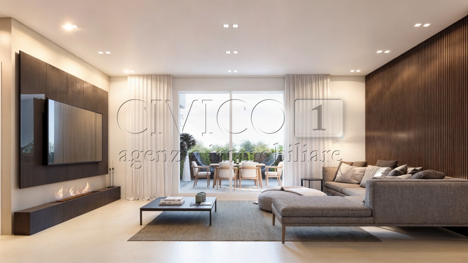 Attico con terrazzo in foffani, Campodarsego