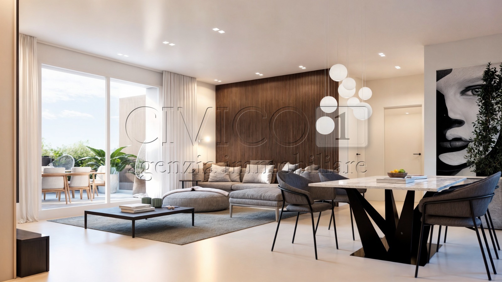 Attico con terrazzo in foffani, Campodarsego