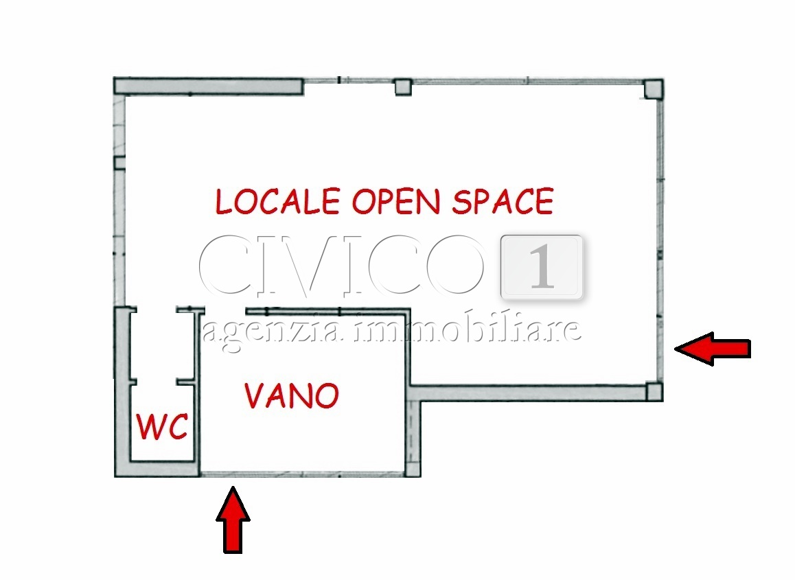 Locale commerciale in affitto in via buccia, Limena