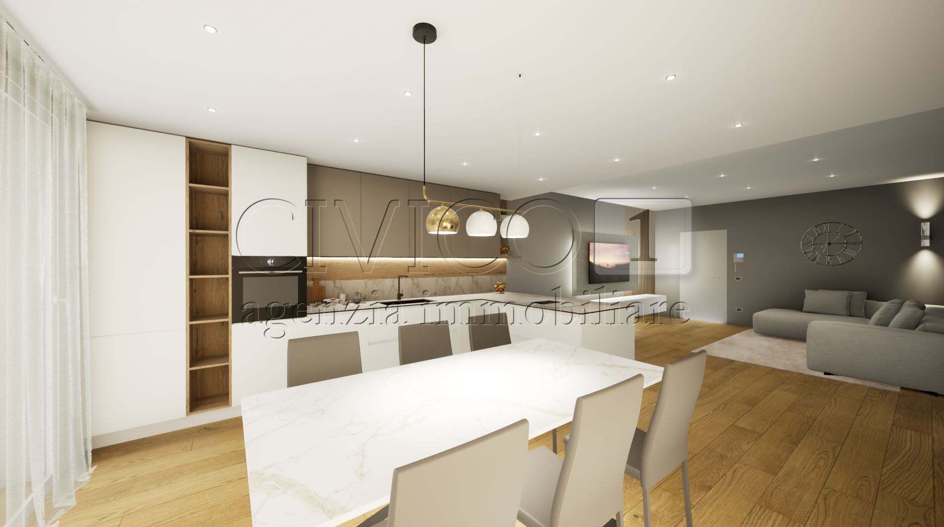 Attico con terrazzo in via giosu� carducci, Cittadella