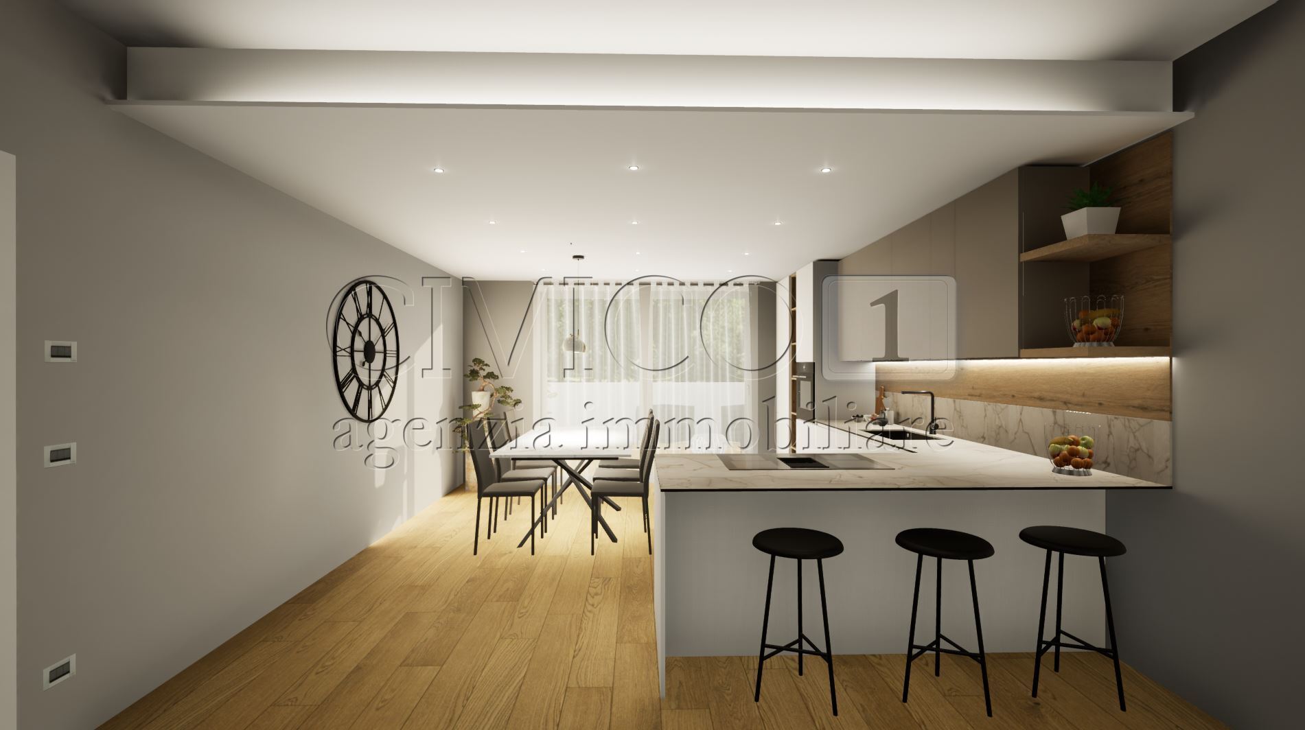 Attico con terrazzo in via giosu� carducci, Cittadella