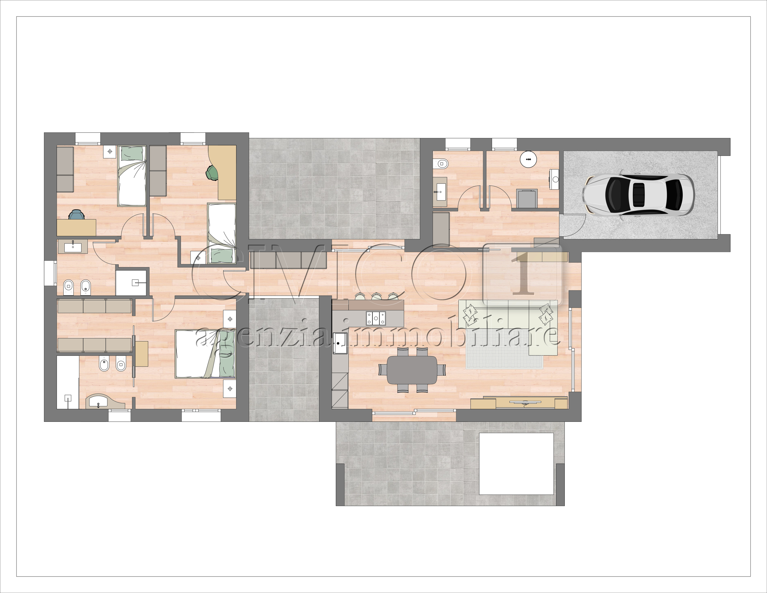 Casa indipendente con giardino in via roma, Cadoneghe