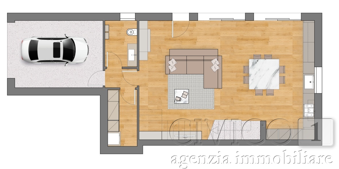 Casa indipendente con giardino in via almagia r., Padova