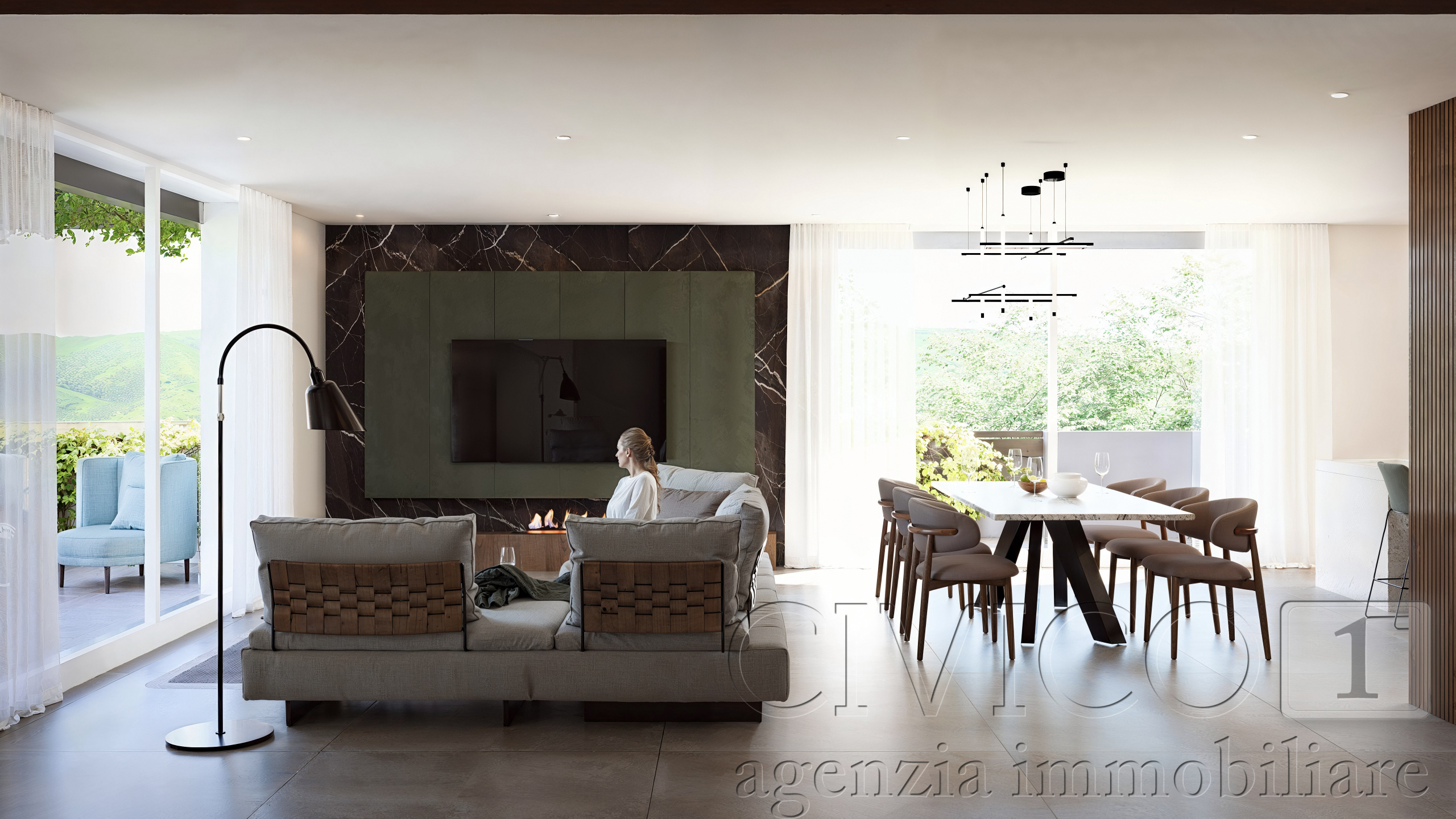Attico con terrazzo in via sicilia 1, Padova