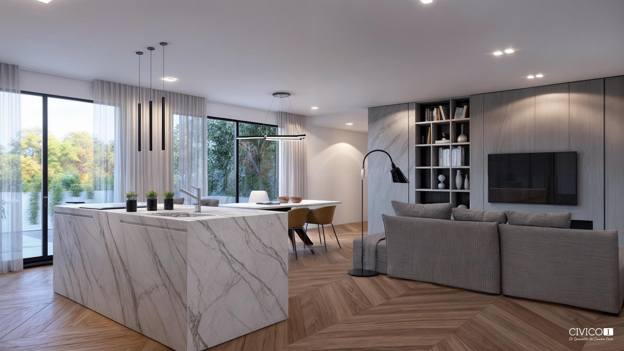 Appartamento con terrazzo in via san giovanni di verdara, Padova